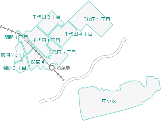 坂戸市の地図